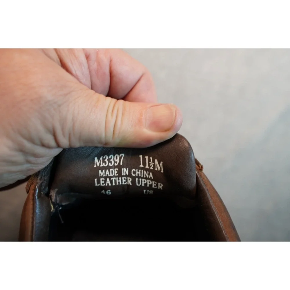 Men's Rockport Hydro-Shield Waterproof  11.5 M‎ M3397 Suede Brown Leather Shoe